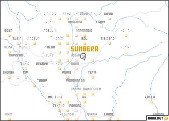 map of Sumbera