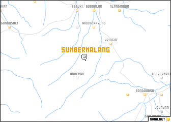 map of Sumbermalang