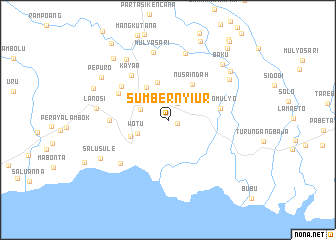 map of Sumbernyiur