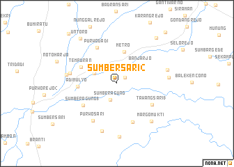 map of Sumbersari 2