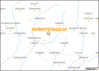 map of Sumbertenggulun