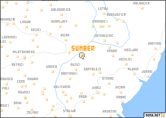 map of Šumber