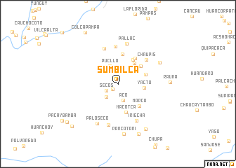 map of Sumbilca