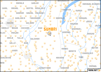 map of Sūmbri