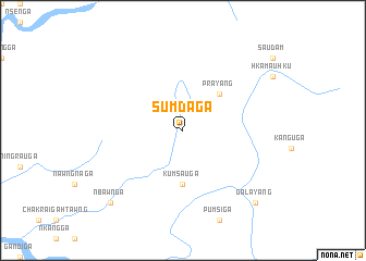 map of Sumda Ga