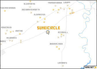 map of Sumei Circle