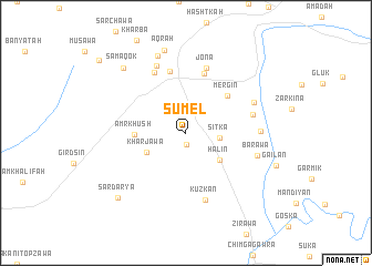 map of Sumel