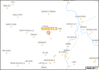 map of Sumerco