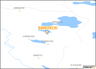 map of Sumerechi