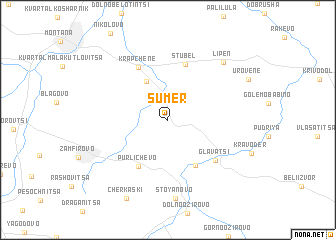 map of Sumer