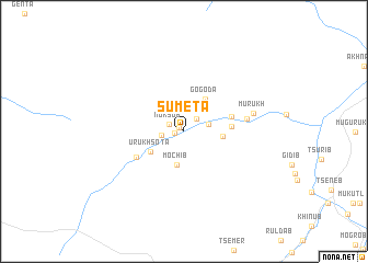 map of Sumeta