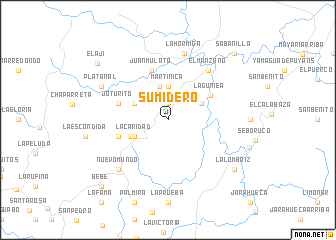 map of Sumidero