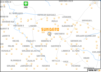 map of Sumidero