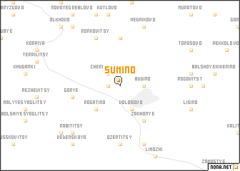 map of Sumino