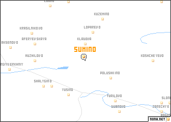 map of Sumino