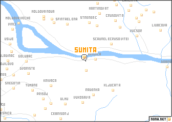 map of Şumiţa