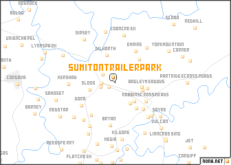 map of Sumiton Trailer Park