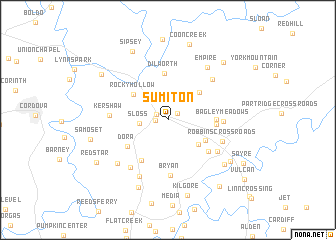 map of Sumiton