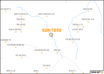 map of Sumitoro