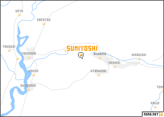 map of Sumiyoshi