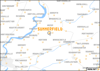 map of Summerfield