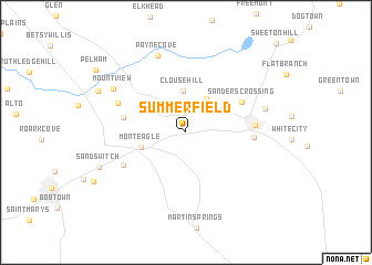 map of Summerfield