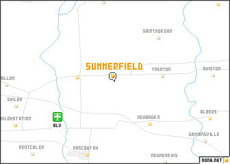 map of Summerfield