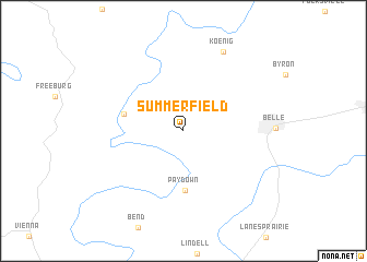 map of Summerfield