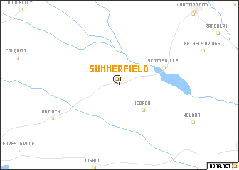 map of Summerfield