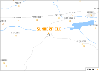 map of Summerfield