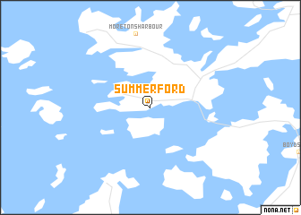 map of Summerford