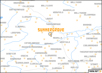 map of Summer Grove