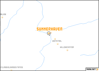 map of Summerhaven