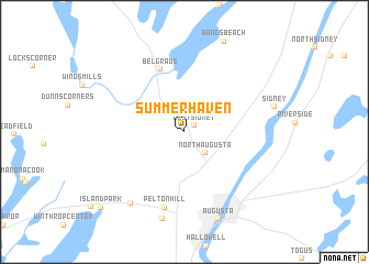 map of Summerhaven