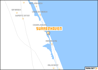 map of Summer Haven