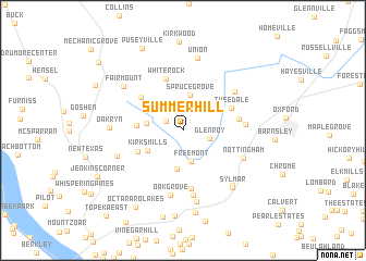 map of Summerhill