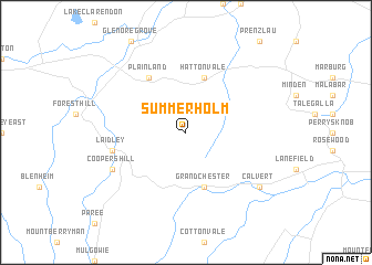 map of Summerholm