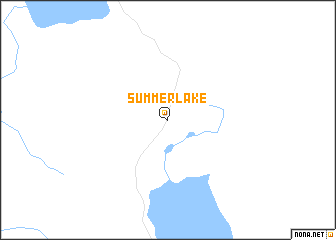 map of Summer Lake