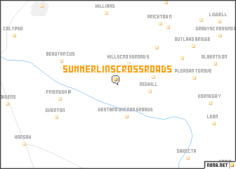 map of Summerlins Crossroads