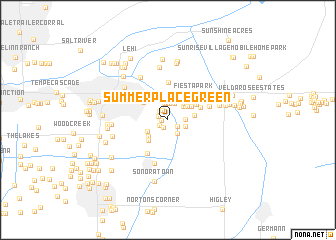 map of Summerplace Green