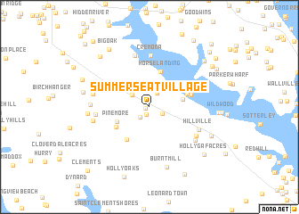 map of Summerseat Village
