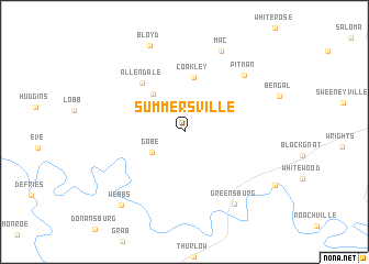 map of Summersville