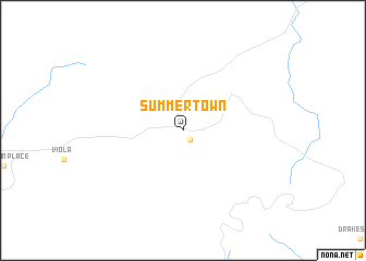 map of Summertown