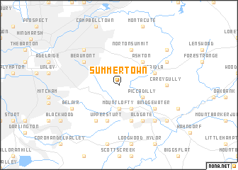 map of Summertown