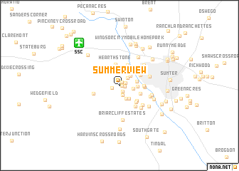 map of Summer View