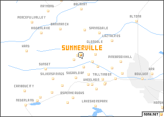 map of Summerville