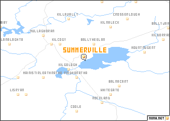 map of Summerville