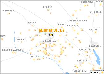 map of Summerville