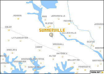 map of Summerville