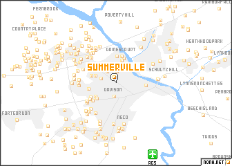 map of Summerville